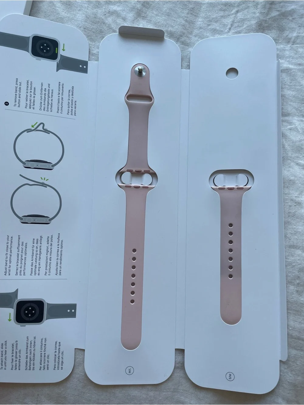 Apple Pink Sand 40mm Sport Band